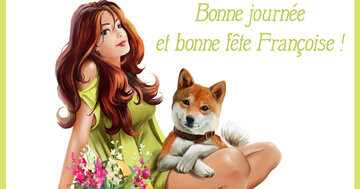 Aperçu de la carte : Bonne journée et bonne fête Françoise