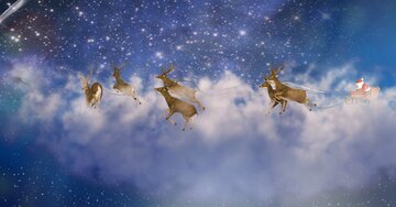 Aperçu de la carte : « Ce qui compte à Noël, c'est d'être en famille... »