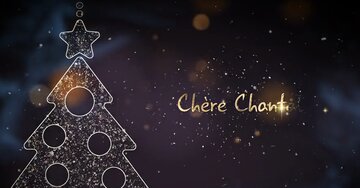 Aperçu de la carte : « Tu es toujours gai, aimable et agréable... Je te souhaite une bonne fête... »