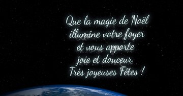 Aperçu de la carte : « Comme le père Noël, je cours vous souhaiter mes bons voeux... »