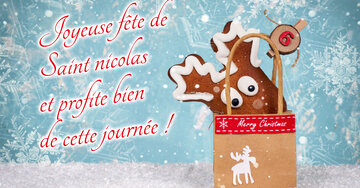 Aperçu de la carte : Joyeuse fête deSaint nicolas et profite bien de cette journée !
