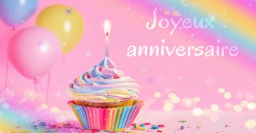Aperçu de la carte : Joyeux anniversaire