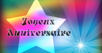 Aperçu de la carte : Joyeux anniversaire