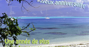 Aperçu de la carte : Une année de plus pour de nouveaux voyages. Joyeux anniversaire.