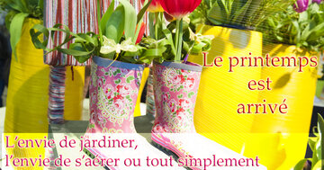 Aperçu de la carte : "L'envie de jardiner, de s'aérer ou de prendre du beau temps..."