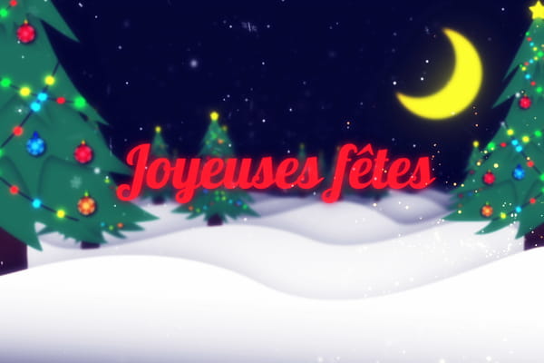 Carte Virtuelle Joyeuses Fêtes - Forêt Magique de Noël - JolieCarte
