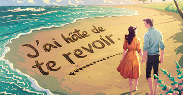 Aperçu de la carte : J'ai hâte de te revoir
