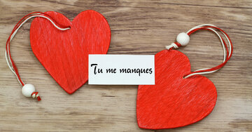 Aperçu de la carte : Tu me manques