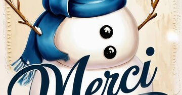 Aperçu de la carte : Merci