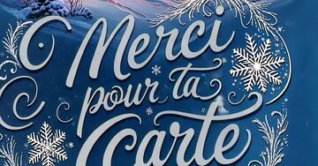 Aperçu de la carte : Merci pour ta Carte