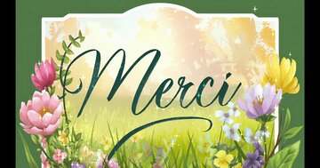 Aperçu de la carte : Merci