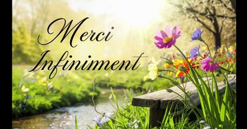 Aperçu de la carte : Merci Infiniment