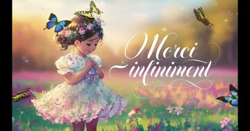 Aperçu de la carte : Merci infiniment