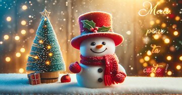 Aperçu de la carte : Merci pour ta carte !