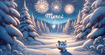 Aperçu de la carte : Merci