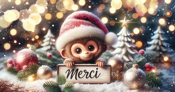 Aperçu de la carte : Merci