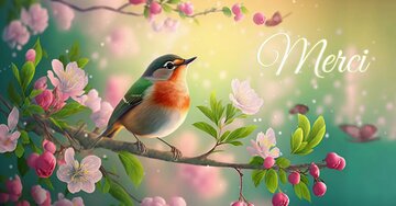 Aperçu de la carte : Merci