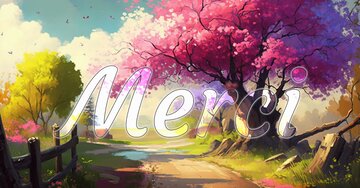 Aperçu de la carte : Merci