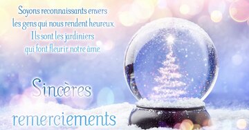 Aperçu de la carte : « Soyons reconnaissants envers les gens qui nous rendent heureux... »