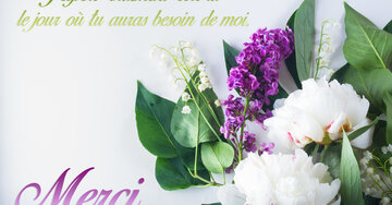 Aperçu de la carte : « J'espère être là le jour où tu auras besoin de moi... »