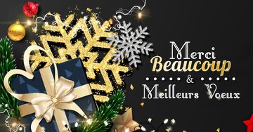 Aperçu de la carte : Merci beaucoup. Meilleurs voeux.