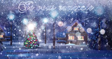 Aperçu de la carte : Je vous remercie.