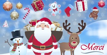 Aperçu de la carte : Merci