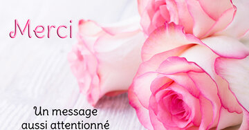 Aperçu de la carte : « Un message aussi attentionné ne peut être que pleinement remercié... »