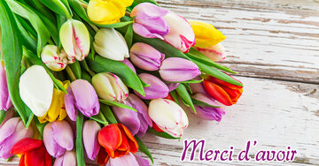 Aperçu de la carte : Merci d'avoir pensé à moi !