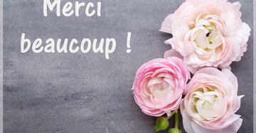 Aperçu de la carte : Merci beaucoup !