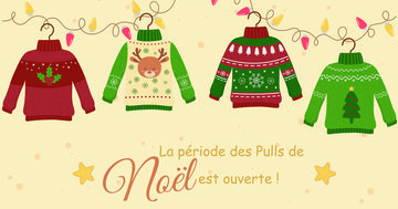 Aperçu de la carte : La saison des pulls de Noël est ouverte !