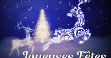 Aperçu de la carte : Joyeuses 
Fêtes