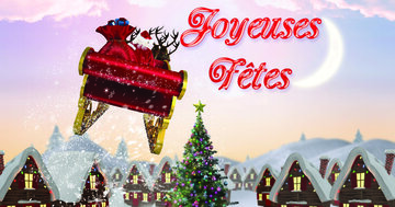 Aperçu de la carte : Joyeuses fêtes.