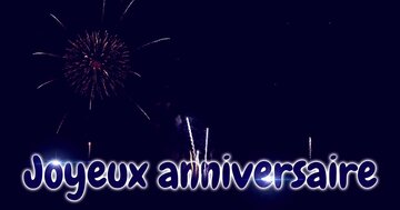 Aperçu de la carte : Joyeux anniversaire