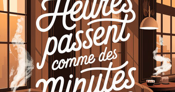 Aperçu de la carte : Les Heures passent comme des minutes avec Toi
