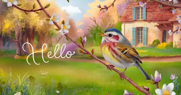 Aperçu de la carte : Hello