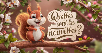 Aperçu de la carte : « Juste un petit coucou pour prendre des nouvelles... »