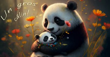 Aperçu de la carte : Un gros câlin!