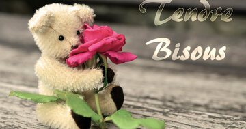 Aperçu de la carte : Tendre bisous