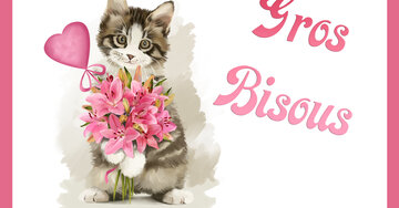 Aperçu de la carte : Gros bisous