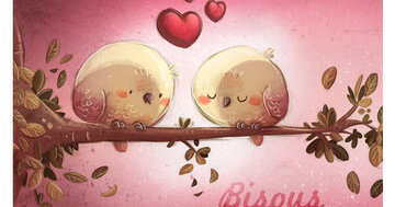 Aperçu de la carte : Bisous