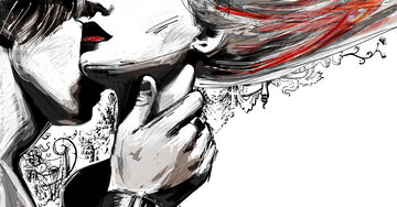 Aperçu de la carte : Tendres baisers