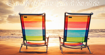 Aperçu de la carte : La vie est plus belle à tes côtés