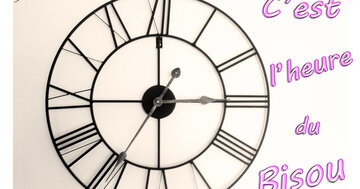 Aperçu de la carte : C'est l'heure du bisou