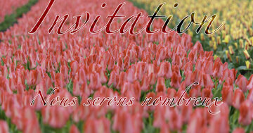 Aperçu de la carte : Invitation. Nous serons nombreux.
