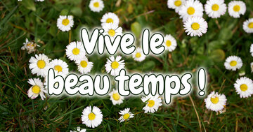 Aperçu de la carte : Vive le beau temps !