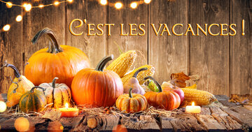 Aperçu de la carte : C'est les vacances !