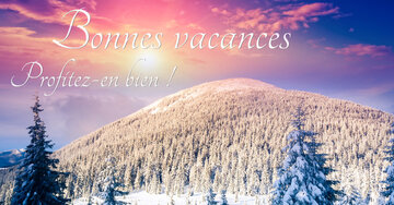 Aperçu de la carte : Bonnes vacances et profitez-en bien !