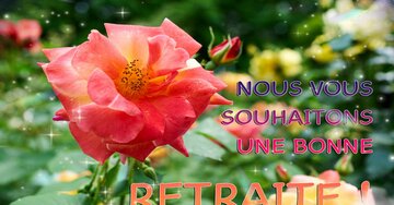 Aperçu de la carte : Nous voussouhaitonsune bonneretraite !