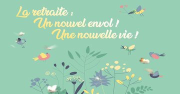 Aperçu de la carte : La retraite : Un nouvel envol ! Une nouvelle vie !